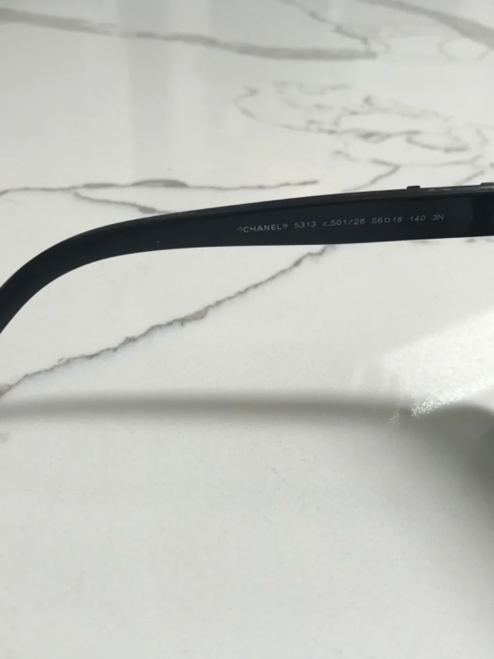 Chanel Black Sunglasses Style 5313 c.501/26
